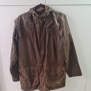 Barbour Brown Military Field Jacket